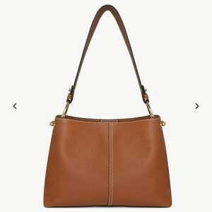 Strathberry Lana Tan Leather Shoulder Bag